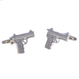 Military Tools Crystal Zircon Cufflinks