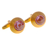Crystal Zircon Cufflinks
