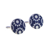 Enamel Dropping Glue Cufflinks