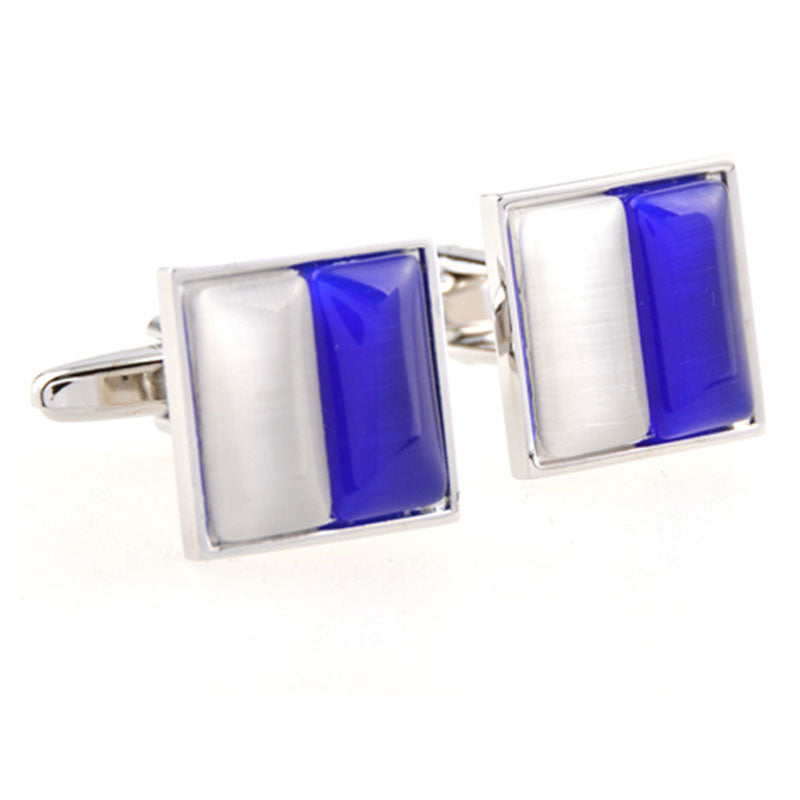 Cateye Glass Cufflinks