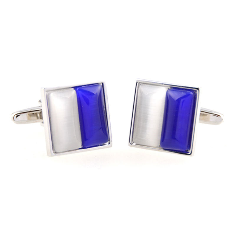 Cateye Glass Cufflinks