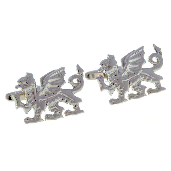 Animals Plants Plain Colour Metal Cufflinks