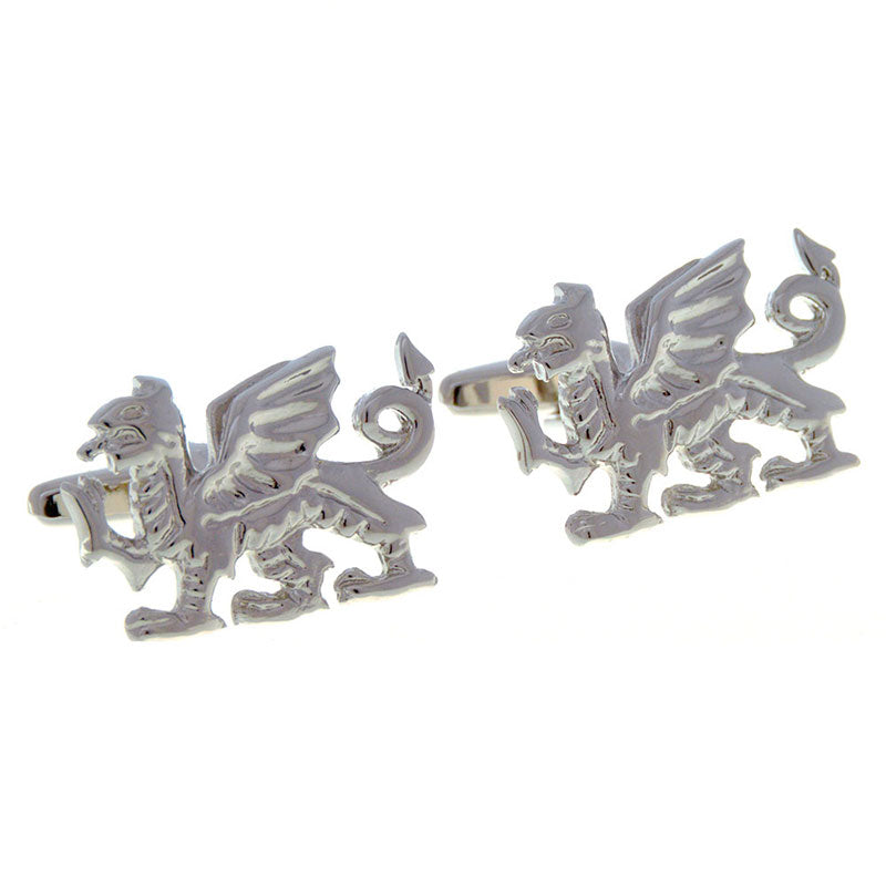 Animals Plants Plain Colour Metal Cufflinks