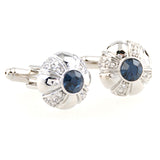 Crystal Zircon Cufflinks