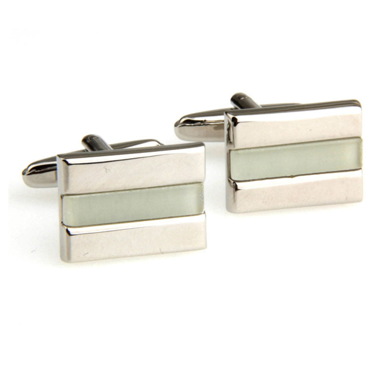 Cateye Glass Cufflinks