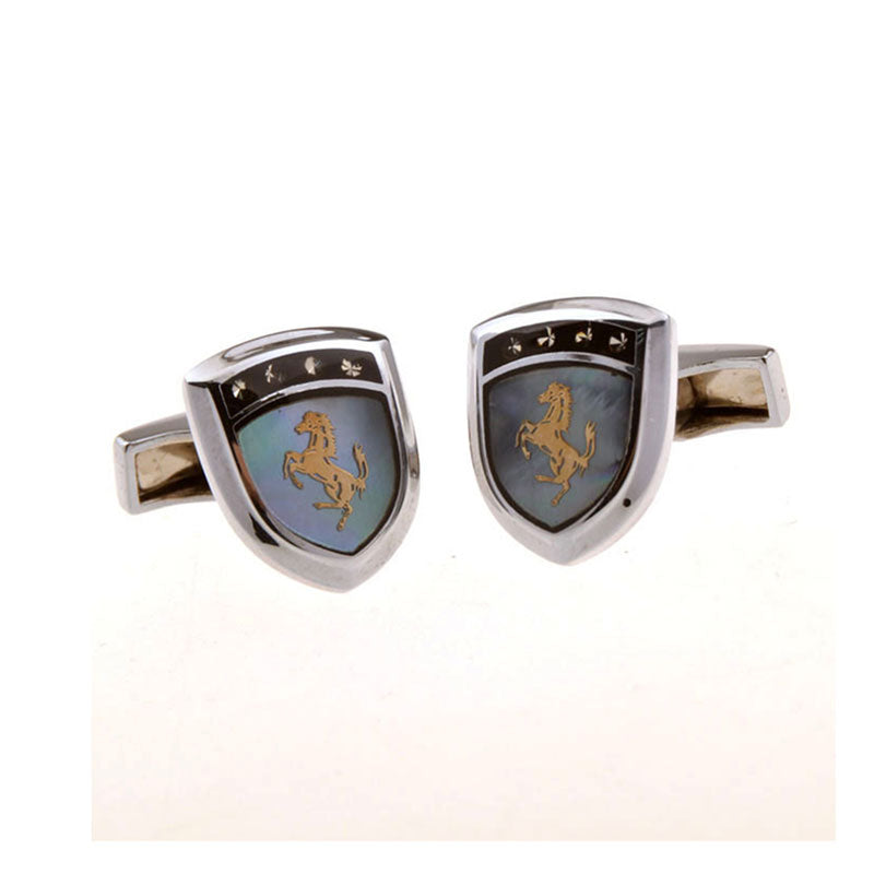 Animals Plants Enamel Dropping Glue Cufflinks