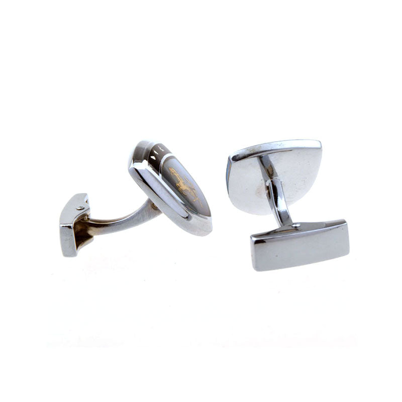 Animals Plants Enamel Dropping Glue Cufflinks