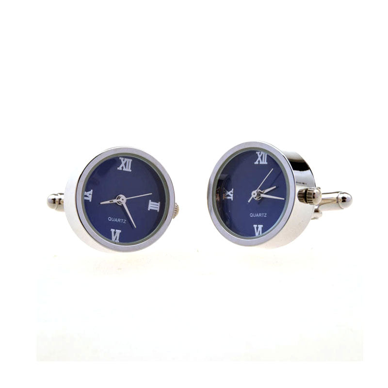 Sports Technology Movements Clocks Cufflinks