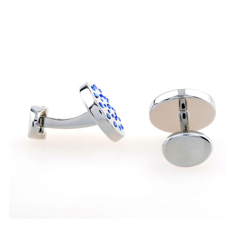 Crystal Zircon Cufflinks