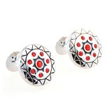 Crystal Zircon Cufflinks