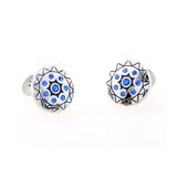 Crystal Zircon Cufflinks