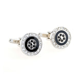 Crystal Zircon Cufflinks