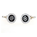 Crystal Zircon Cufflinks