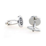 Crystal Zircon Cufflinks