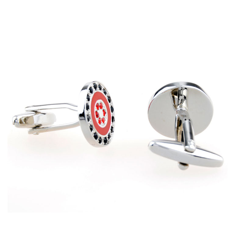 Crystal Zircon Cufflinks