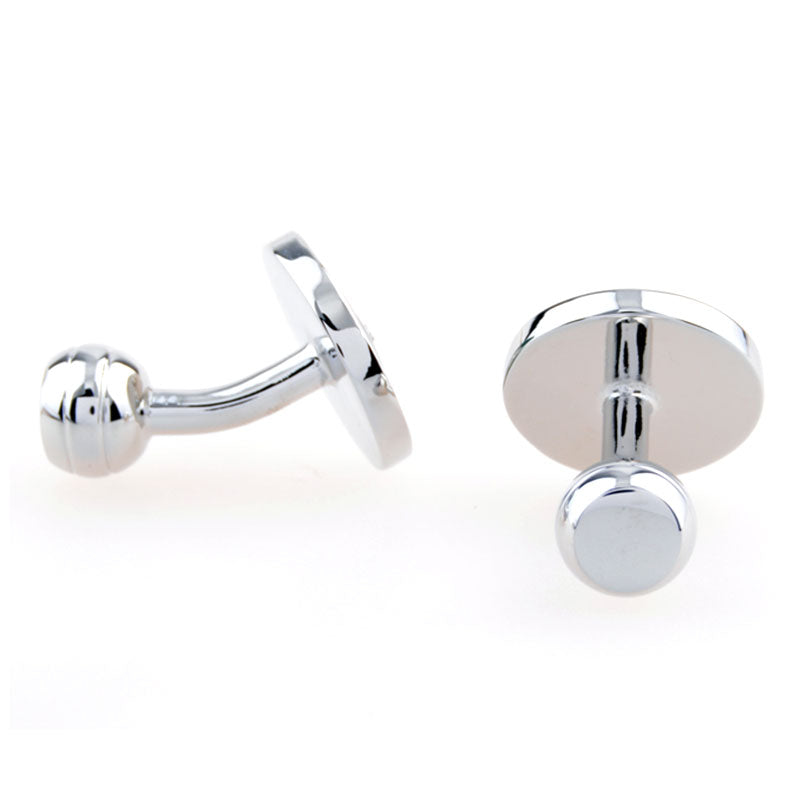 Enamel Dropping Glue Cufflinks