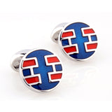 Enamel Dropping Glue Cufflinks