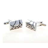 Enamel Dropping Glue Cufflinks