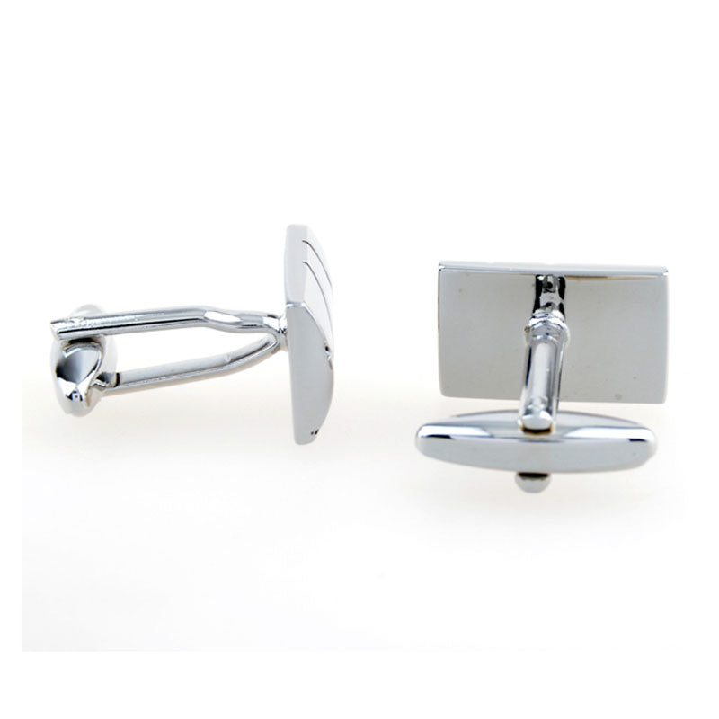 Enamel Dropping Glue Cufflinks