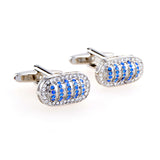 Crystal Zircon Cufflinks