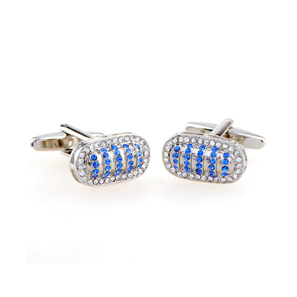 Crystal Zircon Cufflinks