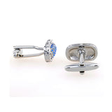 Crystal Zircon Cufflinks