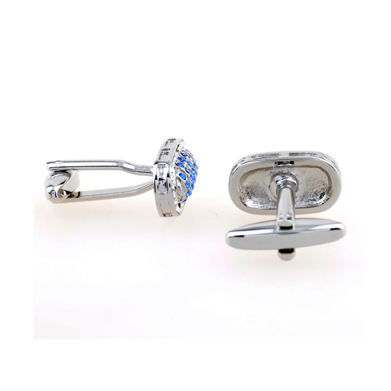 Crystal Zircon Cufflinks