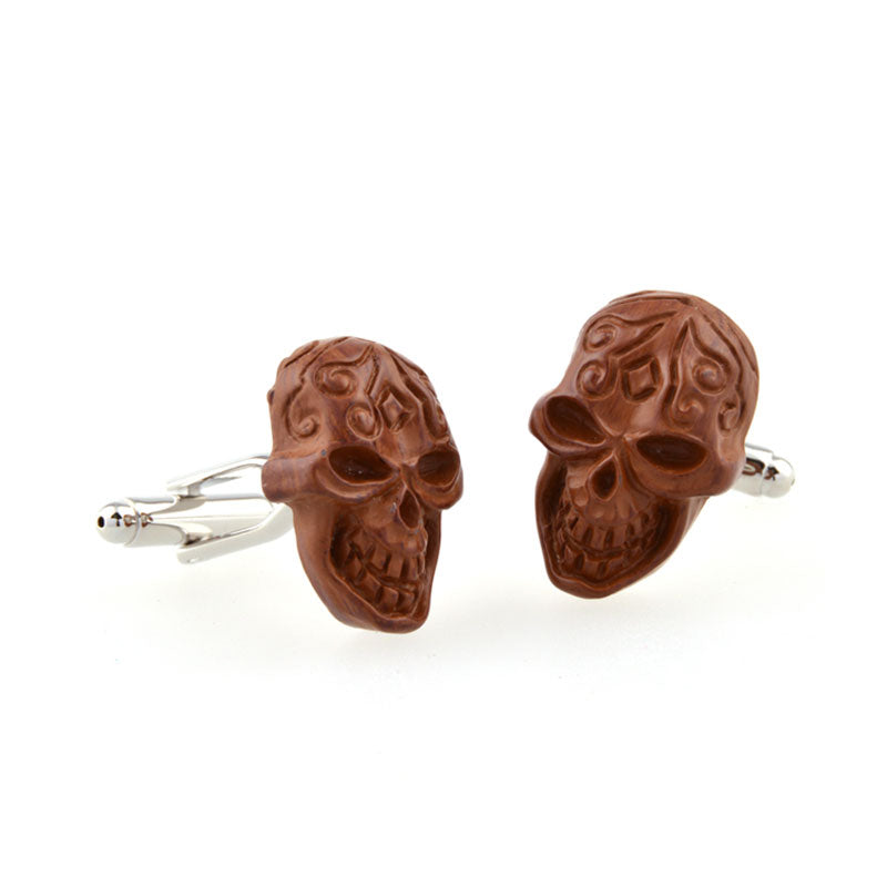 Interesting Skull Featured Cufflinks Cufflinks