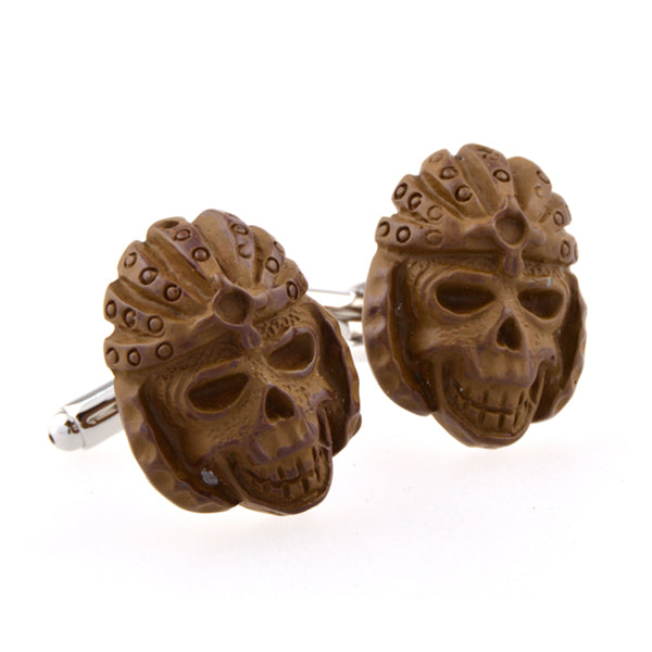 Interesting Skull Featured Cufflinks Cufflinks