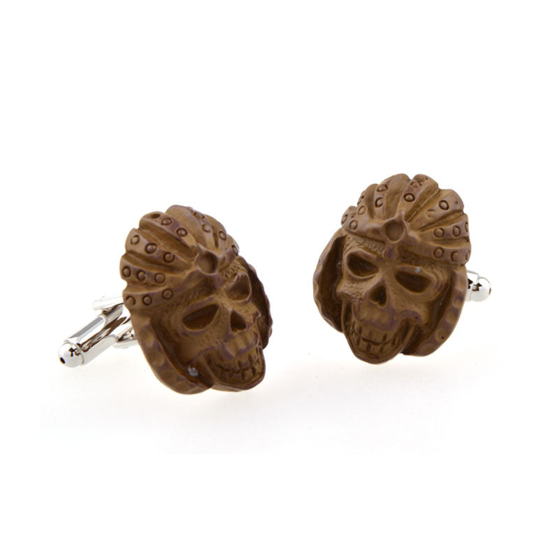 Interesting Skull Featured Cufflinks Cufflinks