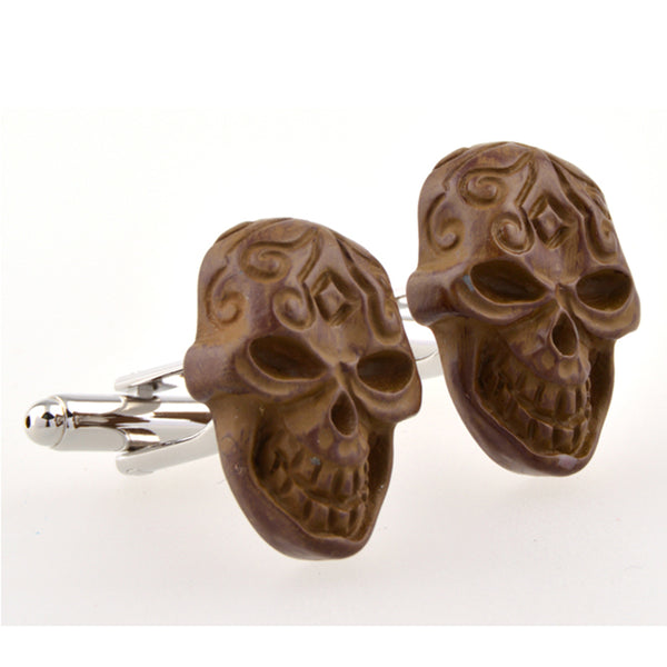 Interesting Skull Featured Cufflinks Cufflinks