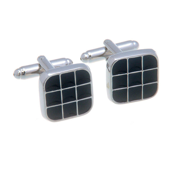 Enamel Dropping Glue Cufflinks