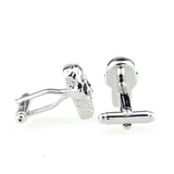 Interesting Skull Enamel Dropping Glue Cufflinks
