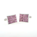 Crystal Zircon Cufflinks