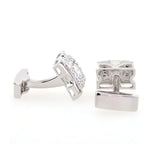 Crystal Zircon Cufflinks