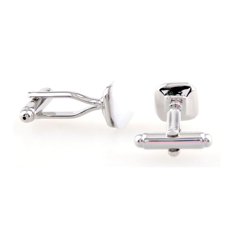 Crystal Zircon Cufflinks