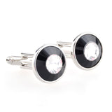 Crystal Zircon Cufflinks