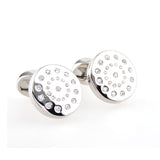 Crystal Zircon Cufflinks