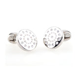 Crystal Zircon Cufflinks
