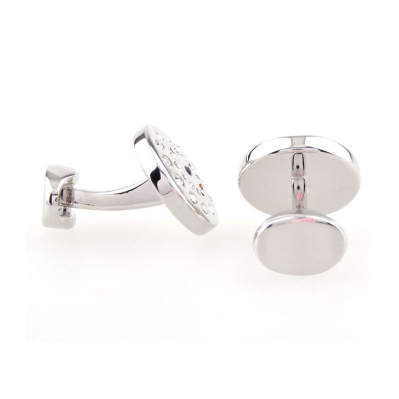 Crystal Zircon Cufflinks