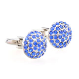 Crystal Zircon Cufflinks