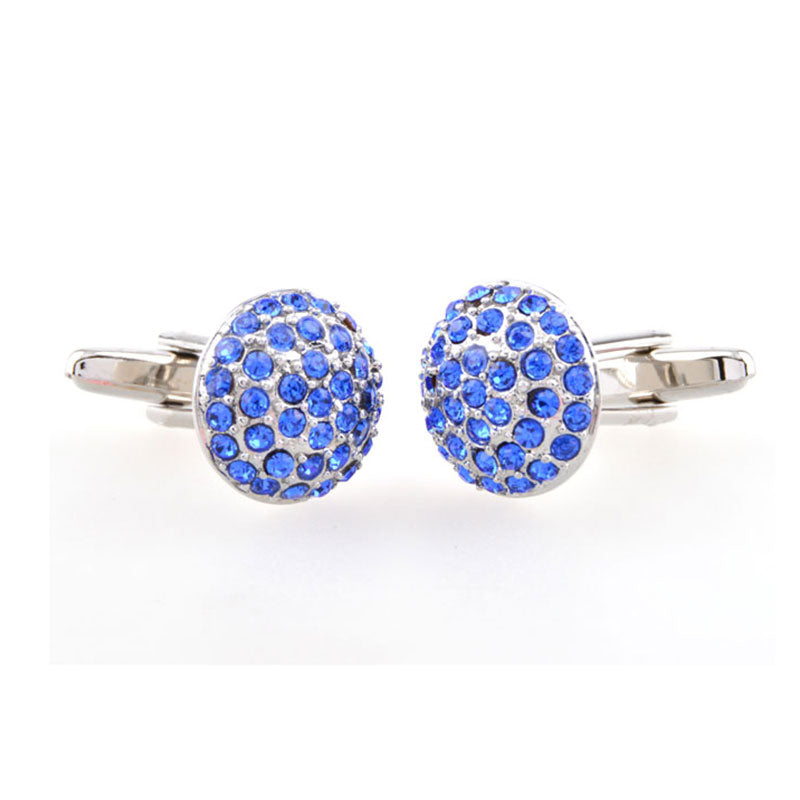 Crystal Zircon Cufflinks