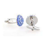 Crystal Zircon Cufflinks
