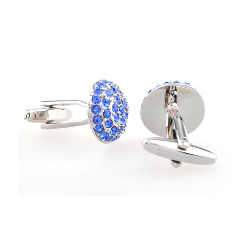 Crystal Zircon Cufflinks