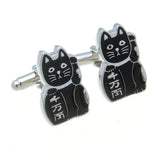 Cartoon Anime Enamel Dropping Glue Cufflinks
