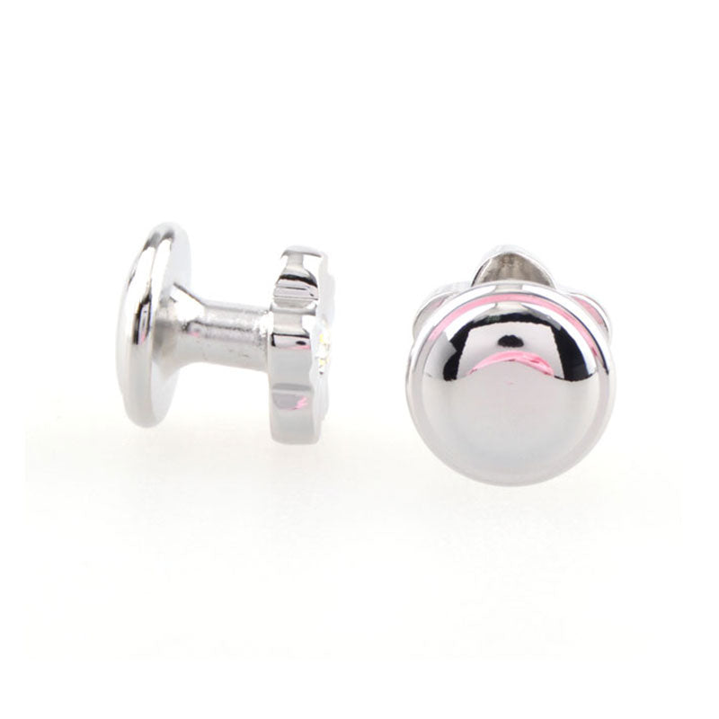 Crystal Zircon Collar Studs