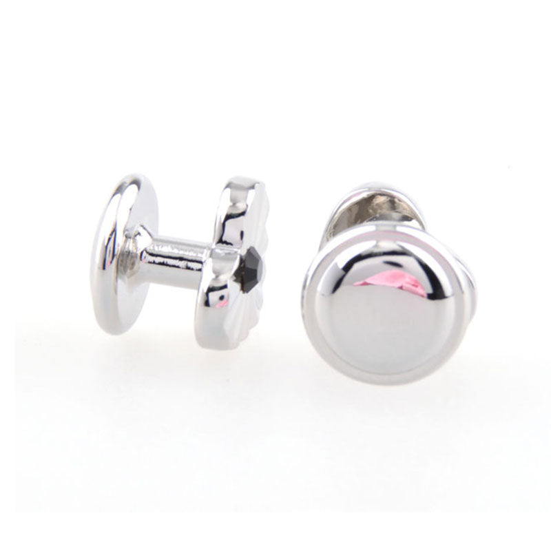 Crystal Zircon Collar Studs