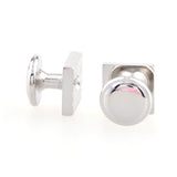 Crystal Zircon Collar Studs