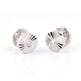 Crystal Zircon Collar Studs