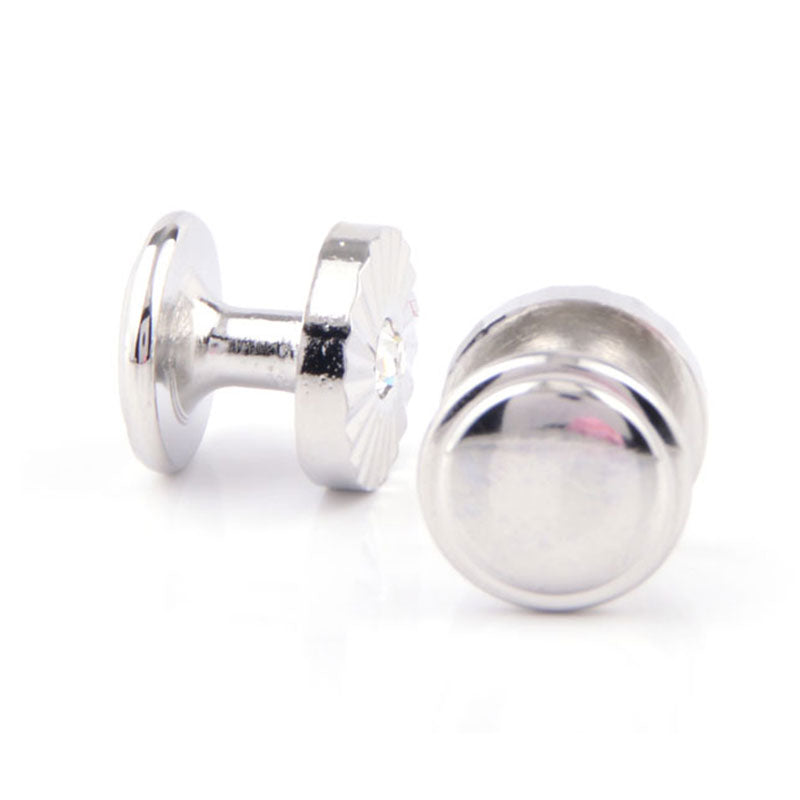 Crystal Zircon Collar Studs